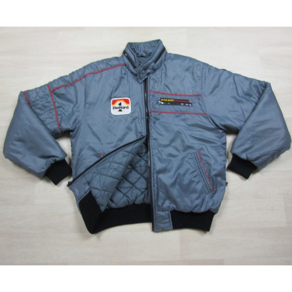 Vintage 80s Style Auto DieHard Racing Jacket Men's (M) Competition II Bomber